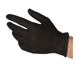 Black Vinyl Gloves