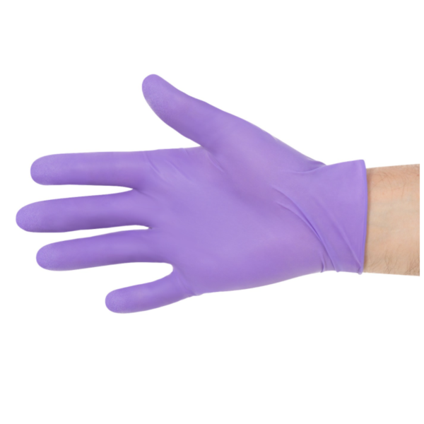 Purple Nitrile Gloves