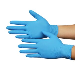 9 inch Blue Nitrile Gloves
