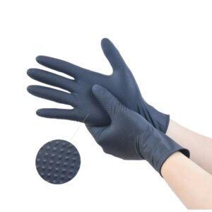 6 Mil Nitrile Gloves – Durable, Textured Grip