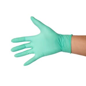 Green Nitrile Gloves Powder-Free, 5 Mil